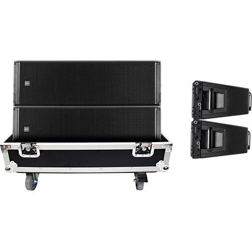 Boîtier Flight-Road ProX X-RCF-HDL20ALAX2W pour 2 modules Line Array RCF HDL 20-A