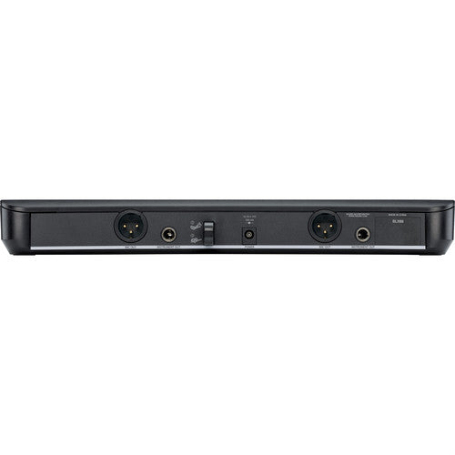 Shure BLX288/B58-H11 Dual-Channel Wireless Handheld Microphone System with Beta 58A Capsules (H11: 572 to 596 MHz)