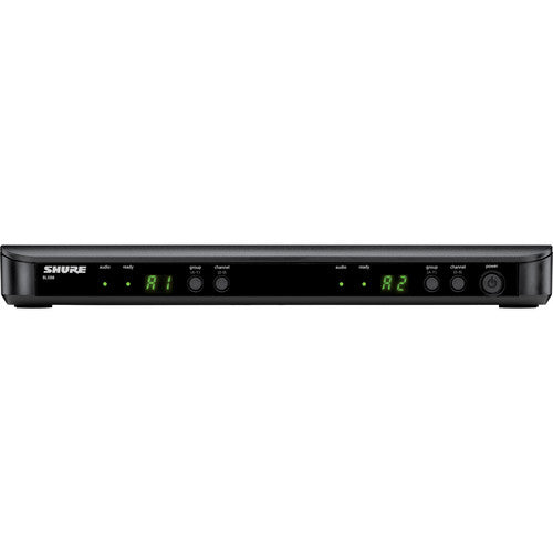 Shure BLX288/B58-H9 Dual-Channel Wireless Handheld Microphone System with Beta 58A Capsules (H9: 512 to 542 MHz)