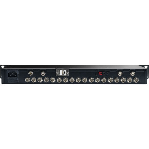 RF Venue DFINBD9  HDR 9-Channel Antenna Distributor Bundle (Black Wall-Mount Diversity Fin)