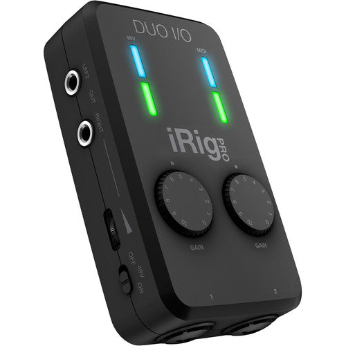 IK Multimedia IRIG PRO DUO I/O 2-Channel Audio Interface