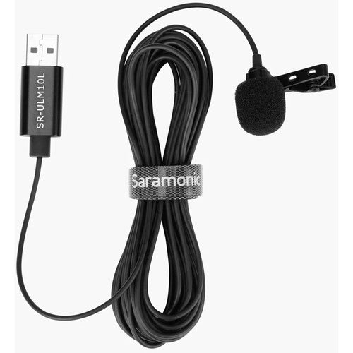 Saramonic LAVMICRO Microphone cravate USB omnidirectionnel (câble 19,7')