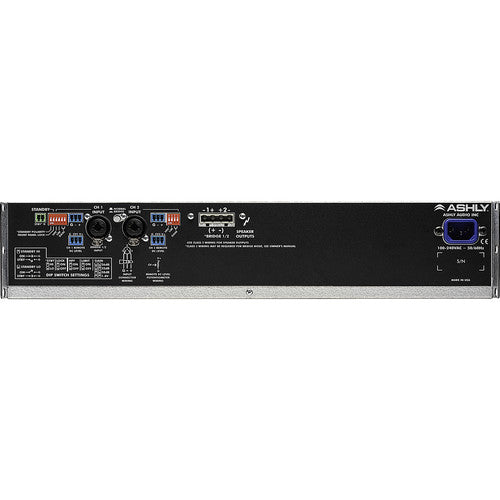 Ashly CA 1.02 Power Amplifier 2 x 1000W/4 Ohms, 500W/8 Ohms, 1000W/70V