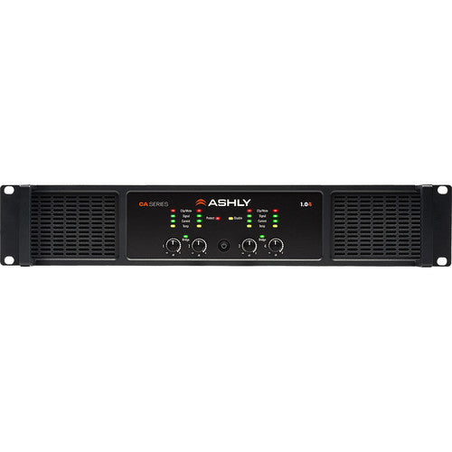 Ashly CA 1.04 Power Amplifier 4 x 1000W/4 Ohms, 500W/8 Ohms, 1000W/70V