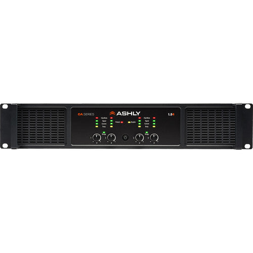 Ashly CA 1.54 Power Amplifier 4 x 1500W/4 Ohms,750W/8 Ohms, 1500W 70V