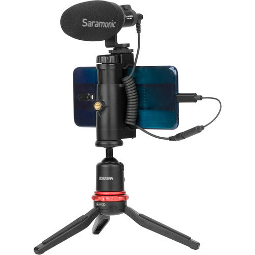 Saramonic SR-C2003 3.5mm TRS Female to USB Type-C Adapter Cable for Mono/Stereo Audio to Android (3")