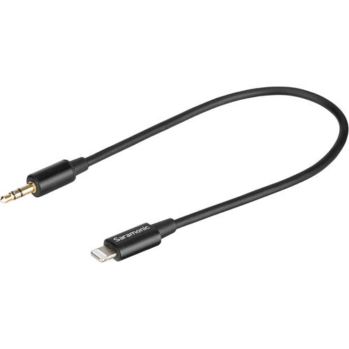 Saramonic LAVMICRO-U1C Dual Omnidirectional Lavalier Microphone w/ Lightning Connector for iOS Devices (19.6' Cable)