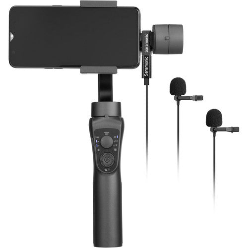 Saramonic LAVMICRO-U3C Dual Omnidirectional Lavalier Microphones w/ USB Type-C Connector for Android Devices (19.6' Cable)