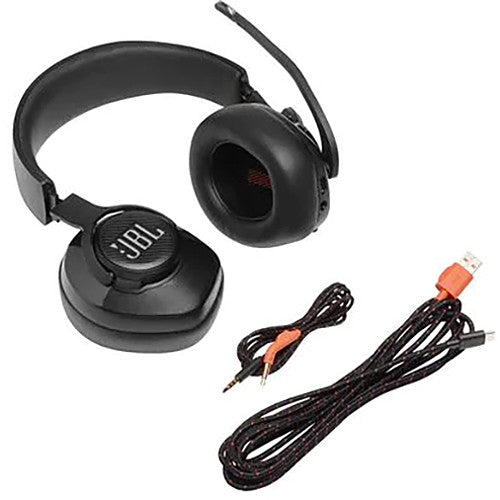 JBL QUANTUM 400 USB/Wired Over-Ear Gaming Headset (Black)