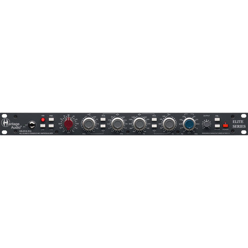 Heritage Audio HA-81A Channel Strip with 73-Style Mic Preamp & 81-Style EQ British-Spec Hybrid Channel Strip