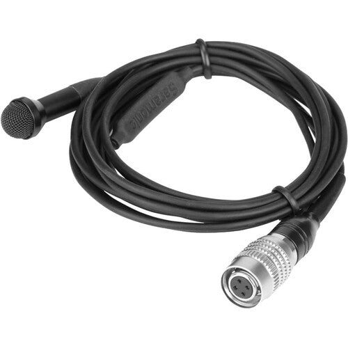 Saramonic DK3C Premium Omnidirectional Lavalier Microphone for Audio-Technica ATW Transmitters (Locking 4-Pin Hirose Connector)