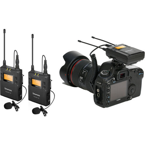 Saramonic UHFWIRELESS 2-Person Camera-Mount Wireless Omni Lavalier Microphone System (514 to 596 MHz)