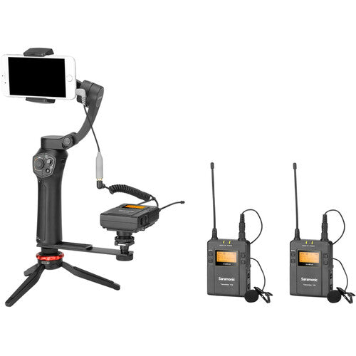 Saramonic UHFWIRELESS 2-Person Camera-Mount Wireless Omni Lavalier Microphone System (514 to 596 MHz)