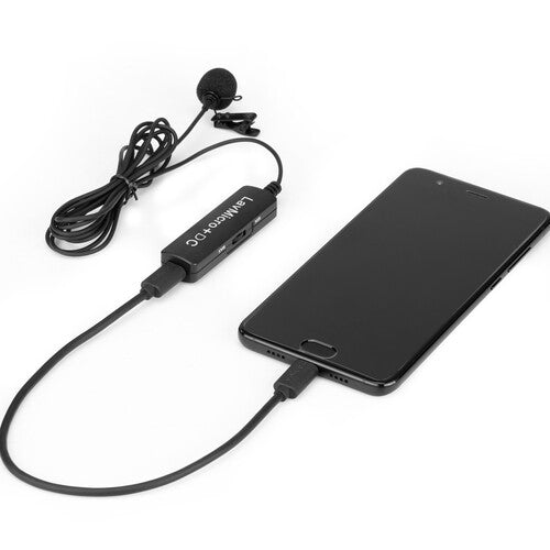 Saramonic LAVMICRO-PLUS-DC Microphone cravate numérique pour appareils iOS/Android et ordinateurs Mac/Windows