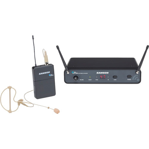 Système sans fil UHF Samson CONCERT 88X avec micro auriculaire SE10 (K : 470 à 494 MHz)