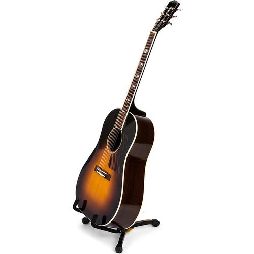 Hercules Gs401Bb Mini Stand For Acoustic Guitar - Red One Music