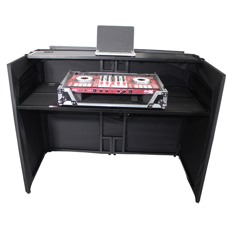 ProX XF-MESAMEDIAMK2 DJ Façade Table Workstation
