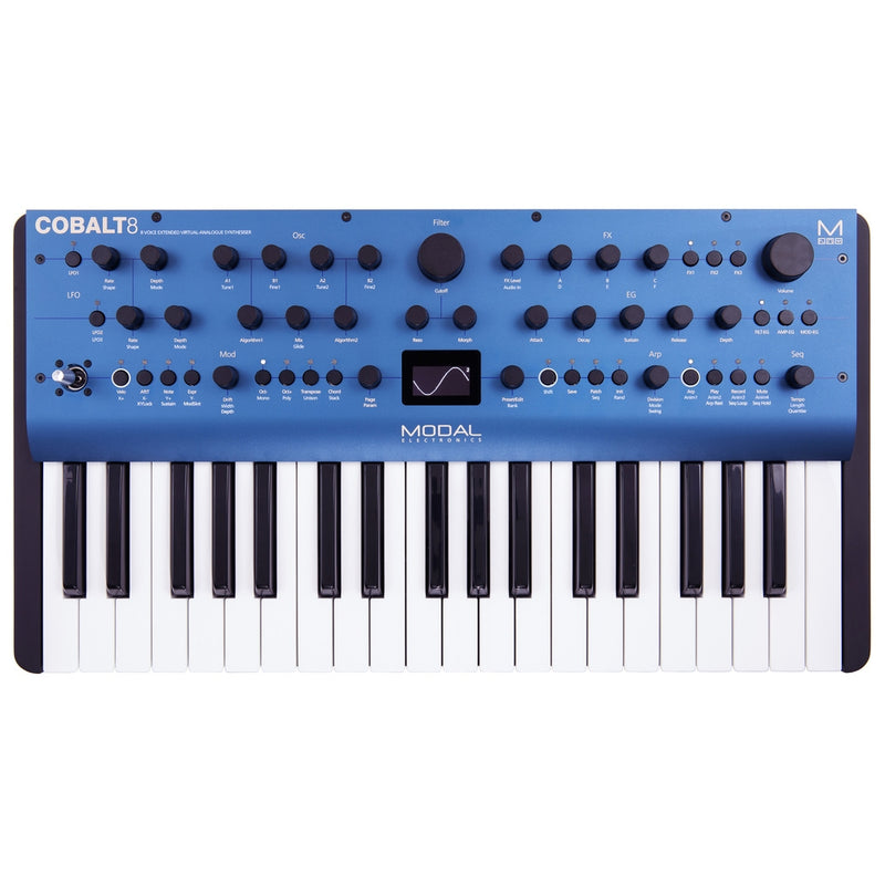 Modal Electronics COBALT8 Synthétiseur analogique virtuel étendu à 8 voix - 37 touches