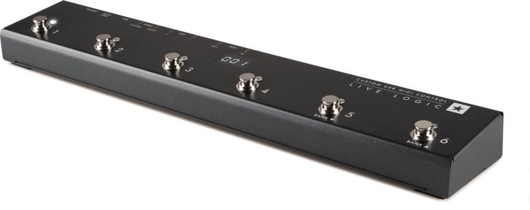 Blackstar LIVE LOGIC MIDI CONTROLLER - Contrôleur au pied midi à 6 boutons