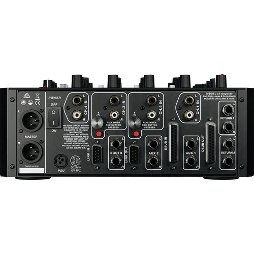 PLAYdifferently MODEL-1.4 Premium Ultracompact 4-Channel Analog DJ Mixer