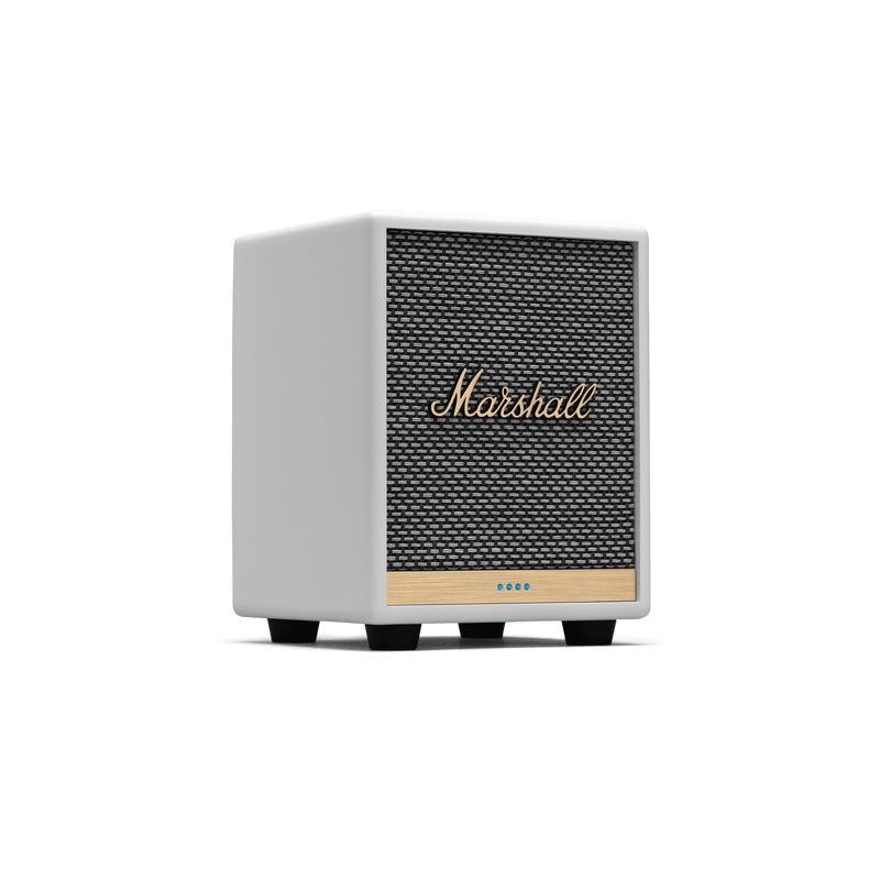 Haut-parleur Bluetooth Marshall UXBRIDGE VOICE avec Amazon Alexa - Blanc