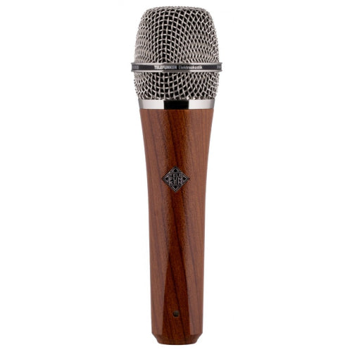 Telefunken M80 Microphone dynamique supercardioïde portable personnalisé (corps cerise, grille chromée)