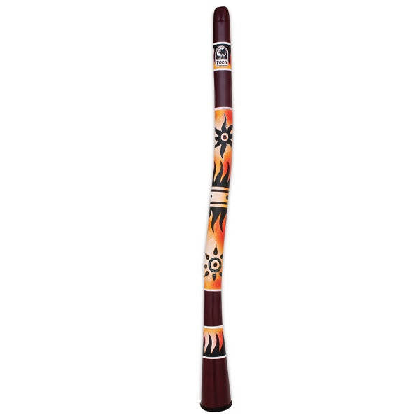 Toca DIDG-CTS Curved Didgeridoo - Tribal Sun