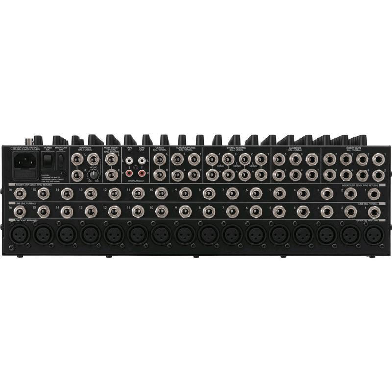 Mackie 1604VLZ4 16-Channel 4-Bus Ultra Compact Mixer - Red One Music