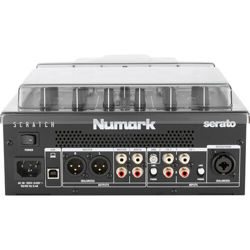 Decksaver DS-PC-SCRATCH Housse pour table de mixage Numark Scratch (Smoked Clear) 