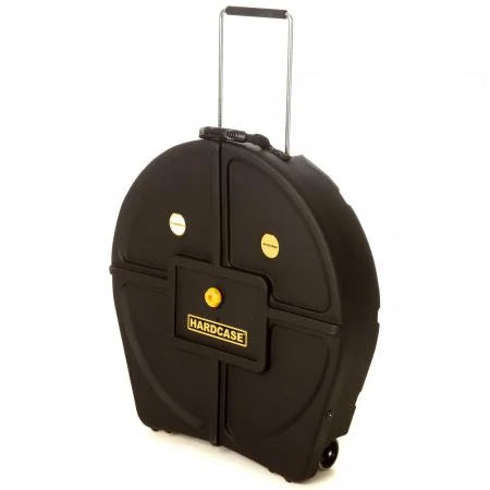 Hardcase HN12CYM24 Étui 24" pour 12 cymbales avec roulettes et poignée
