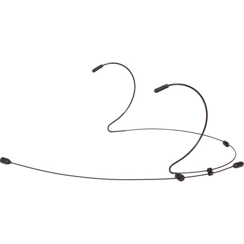 Galaxy Audio HSM4-OBK-4EV Black Dual Ear Omni-Directional Headset Mic with 4 Cables - Electro-Voice