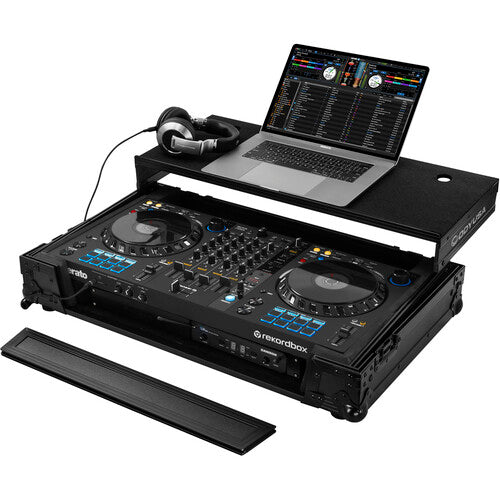 Odyssey FZGSDDJFLX61BL Black Label Glide Style Flight Case for Pioneer DDJ-FLX6 Controller (All Black)