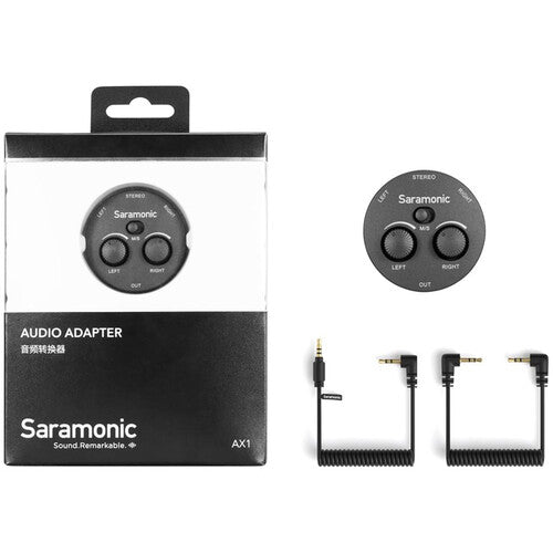 Saramonic AX1 Dual-Channel Audio Adapter