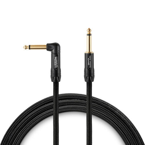 Warm Audio Prem-TS-1RT-18 Premier Series 1 End Right-Angle Instrument Cable - 18'