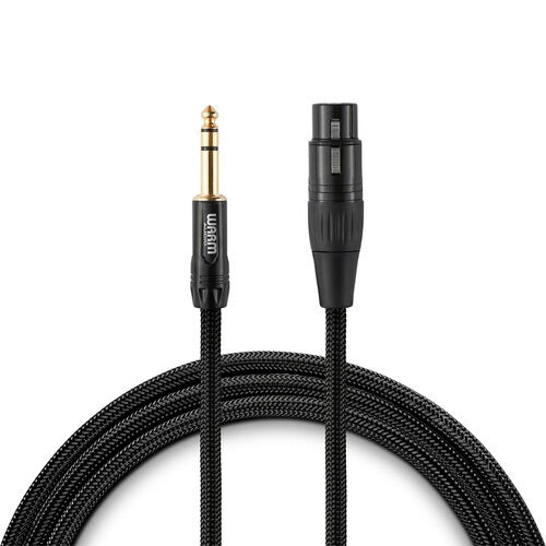 Warm Audio Prem-XLRf-TRSm-6 Premier Series Studio & Live XLR Femelle vers TRS Mâle - 6'