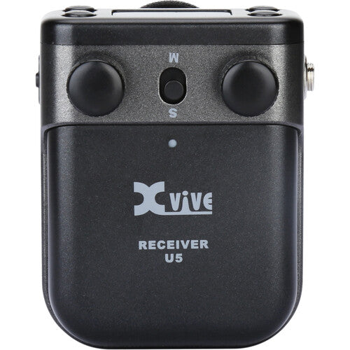 Xvive Audio XVIVE-U5 Camera-Mount Digital Wireless Omni Lavalier Microphone System for Cameras - 2.4 GHz