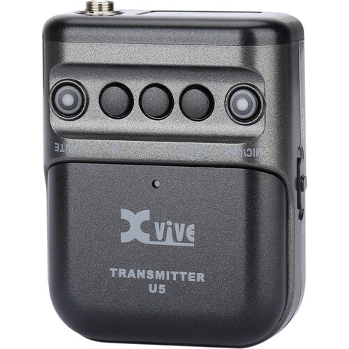 Xvive Audio XVIVE-U5 Camera-Mount Digital Wireless Omni Lavalier Microphone System for Cameras - 2.4 GHz