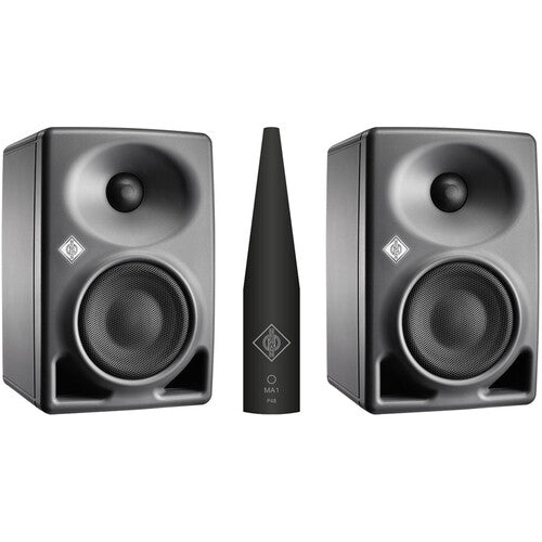 Neumann Monitor Alignment Kit 2 w/ KH 80 DSP Monitors, MA 1 Mic, and Software