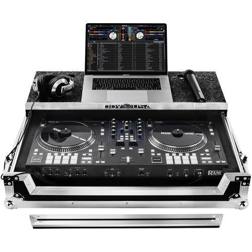 Odyssey FZGSRANEONEW Flight Zone Glide Style Case for Rane One (Silver and Black)