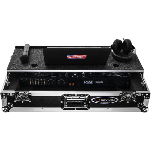 Odyssey FZGSRANEONEW Flight Zone Glide Style Case for Rane One (Silver and Black)