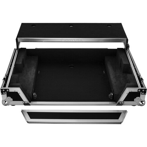 Odyssey FZGSRANEONEW1 Flight Zone Glide Style Flight Case for Rane One DJ Software Controller (Silver on Black)