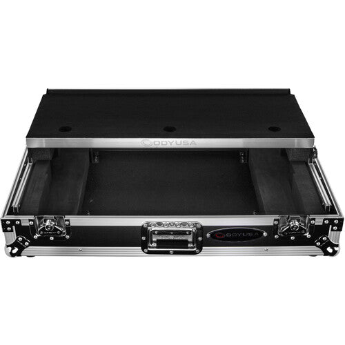Odyssey FZGSRANEONEW1 Flight Zone Glide Style Flight Case for Rane One DJ Software Controller (Silver on Black)