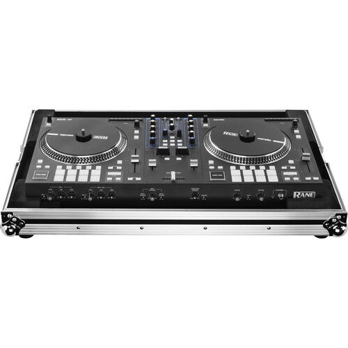 Odyssey FZRANEONE Flight Zone Low-Profile Series DJ Controller Case for Rane One DJ Software Controller (Silver and Black)