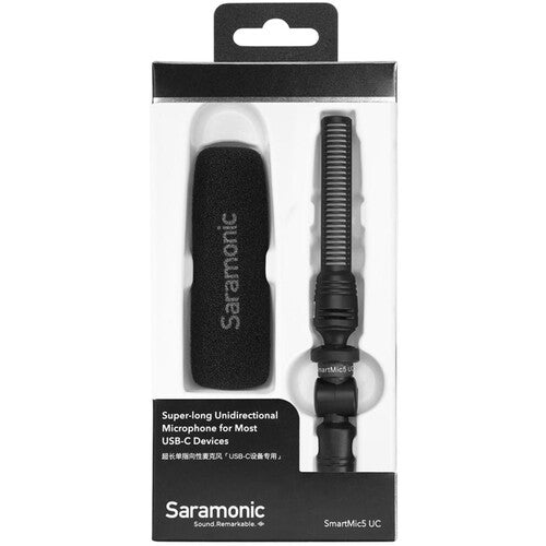 Saramonic SMARTMIC Mini Shotgun Microphone for USB Type-C Mobile Devices & Computers
