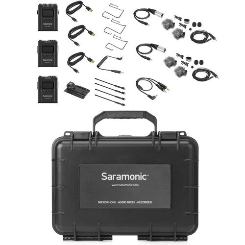Saramonic UHFWIRELESS 2-Person Camera-Mount Wireless Omni Lavalier Microphone System (514 to 596 MHz)