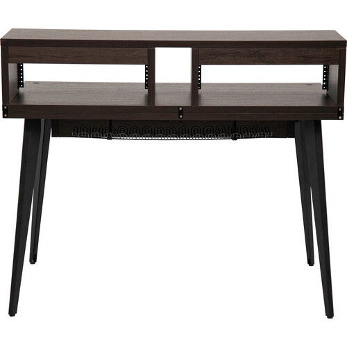 Gator Frameworks GFW-ELITEDESK-BRN Elite Furniture Series Main Desk (Dark Walnut Brown)
