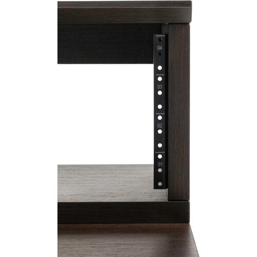 Gator Frameworks GFW-ELITEDESK-BRN Elite Furniture Series Main Desk (Dark Walnut Brown)