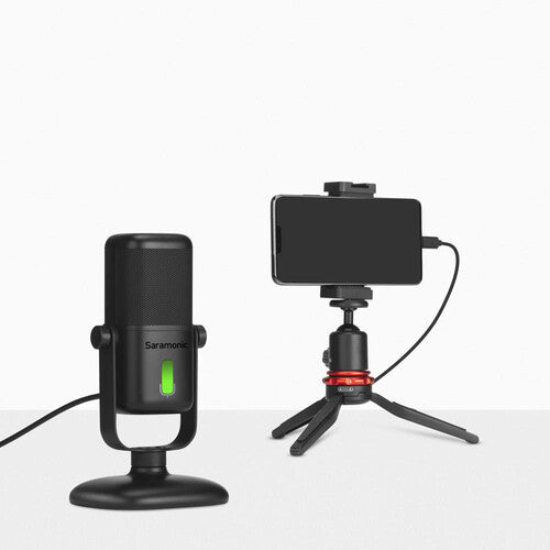 Saramonic USBMIC Large-Diaphragm Cardioid USB Microphone for Computers & USB Type-C Mobile Devices