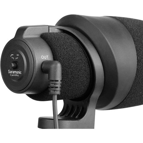 Saramonic PROVIDEO Camera-Mount Shotgun Microphone for DSLR Cameras & Smartphones