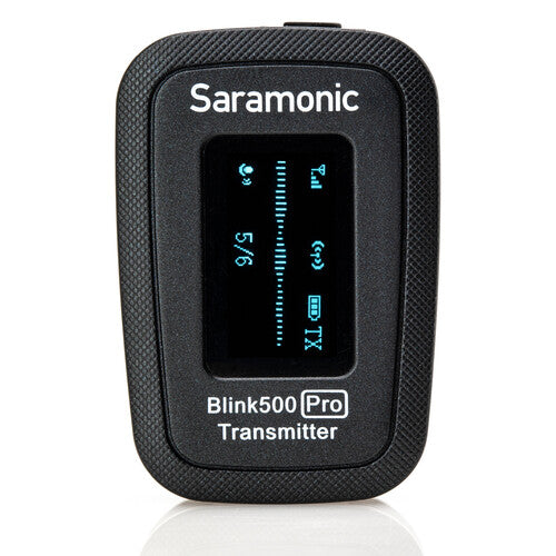 Saramonic Blink 500 Pro B1 Système de microphone sans fil Omni Lavalier 2,4 GHz pour appareil photo numérique
